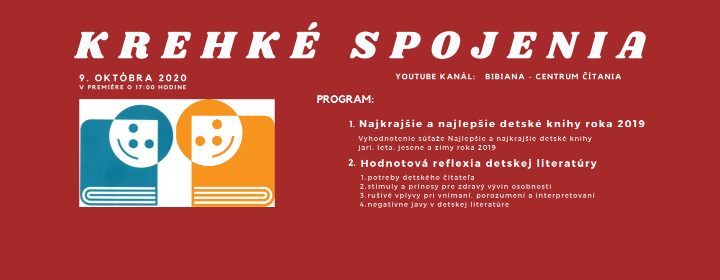 ONLINE KONFERENCIA CENTRA DETSKEJ LITERATÚRY, ČÍTANIA A SK IBBY ONLINE KONFERENCIA CENTRA DETSKEJ LITERATÚRY, ČÍTANIA A SK IBBY