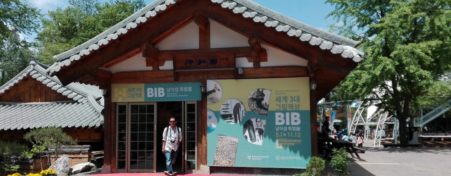BIB na NAMI Island, Južná Kórea BIB na NAMI Island, Južná Kórea