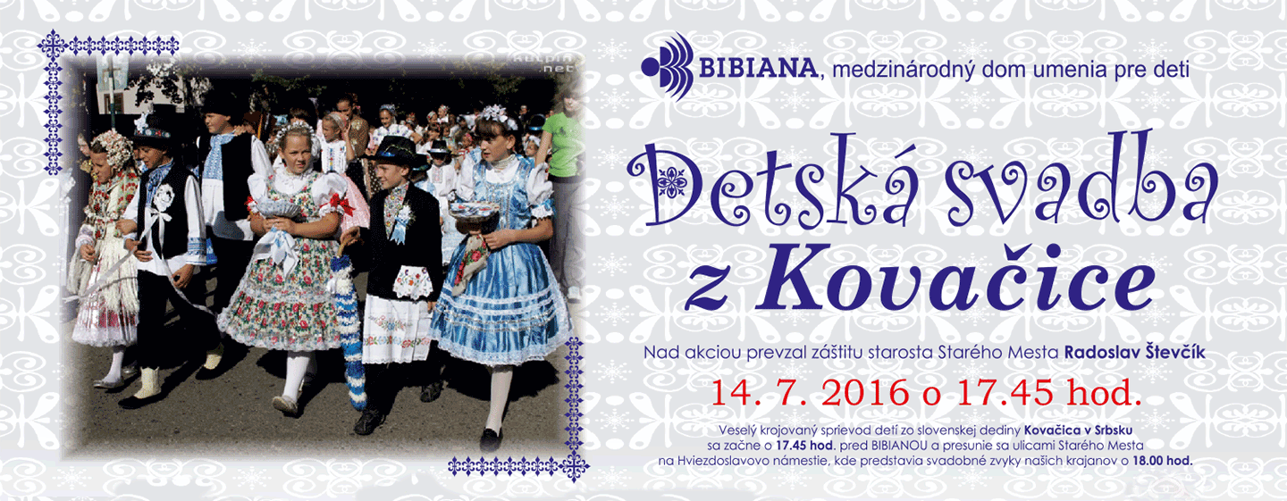 Detská svadba z Kovačice Detská svadba z Kovačice